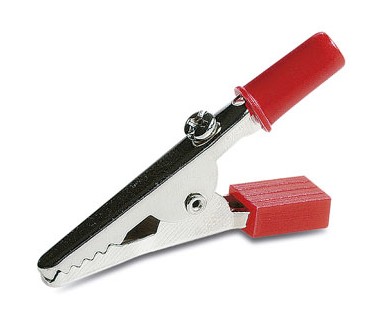 1725/R INSULATED RED ALLIGATOR CLIP