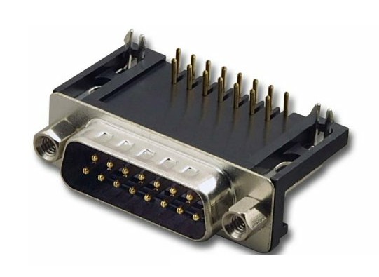 CONECTOR DB15 MACHO SUB-D CIRCUITO IMPRESO