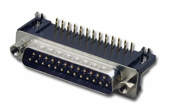 1916/25 MALE DB25  SUB-D CONNECTOR FOR PCB