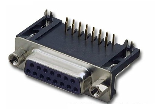 1917/15 CONNECTOR DB15 FEMALE SUB-D PRINTED CIRCUIT