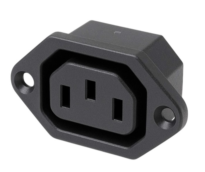 418  BASE FEMALE 3 PINS SCREW ATTACHMENT