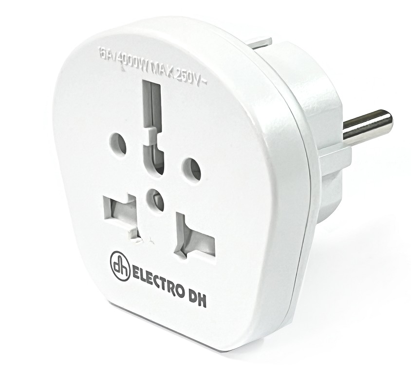 0319-A PLUG SCHUKO ADAPTER