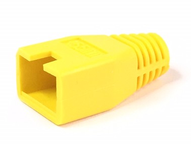 1289/AMAR BOOT COVER RJ45 CONNECTOR YELLOW