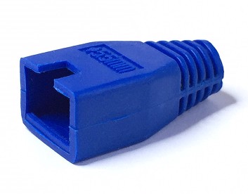 1289/BLUE BOOT COVER RJ45 CONNECTOR BLUE