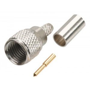 MINI UHF MALE CONNECTOR CRIMP RG-58