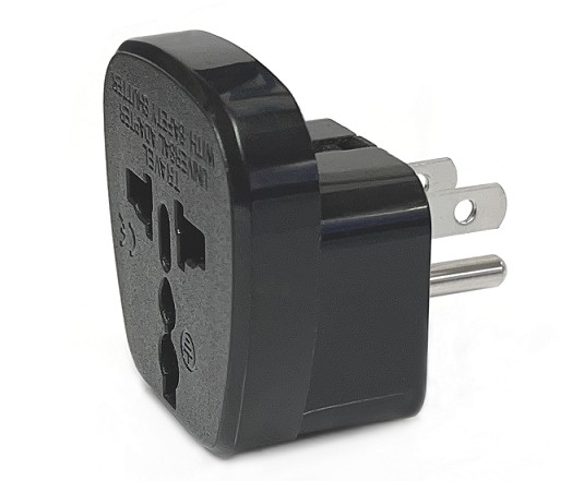 ADAPTADOR MACHO AMERICANO A HEMBRA UNIVERSAL