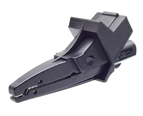 PINZA COCODRILO DE SEGURIDAD NEGRA 20A 1000V