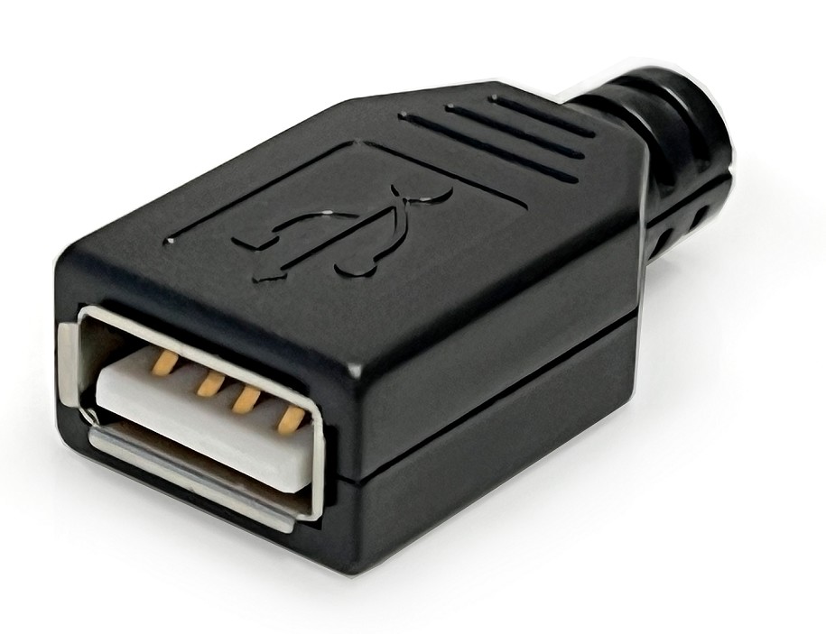 CONECTOR USB-A HEMBRA AEREA