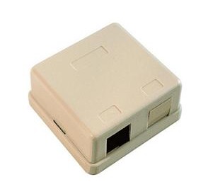 50RU2 SURFACE BOX 2 RJ45 UTP CAT-5