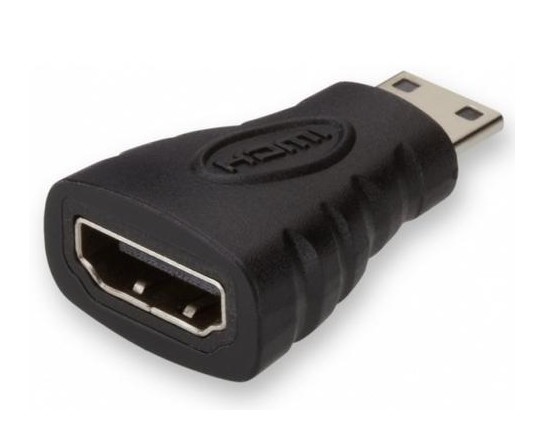 ADAPTADOR MINI HDMI MACHO A HDMI HEMBRA