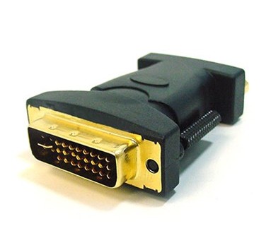 ADAPTADOR DVI 24+5 MACHO a VGA MACHO