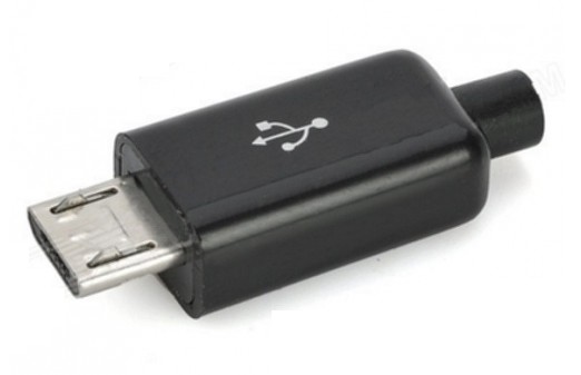 3651 MINI USB CONNECTOR MALE AIRSIDE 5 PINS