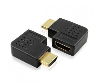 ADAPTADOR HDMI MACHO A HEMBRA ANGULO 90º