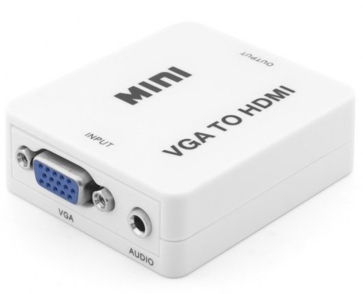 ADAPTADOR VGA A HDMI CON AUDIO