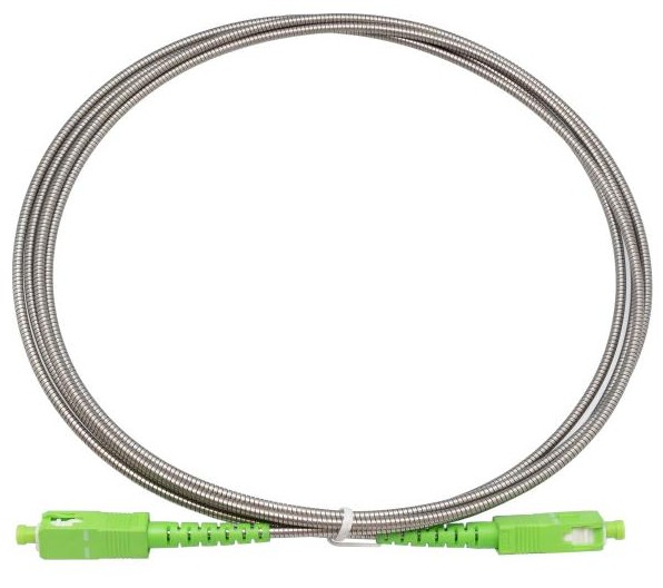 LATIGUILLO FIBRA OPTICA SC/APC MONOMODO BLINDADO 2m