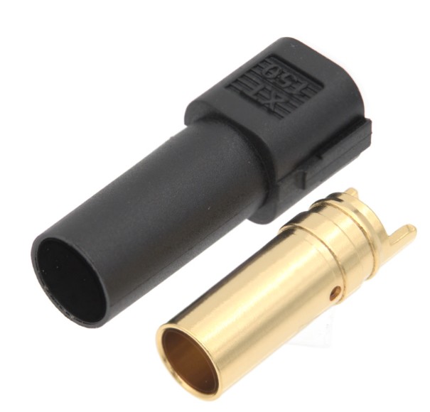 CONECTOR XT150 HEMBRA NEGRO DE ALTA POTENCIA 130A