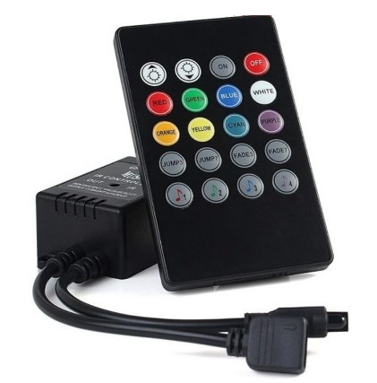 CONTROLADOR REMOTO RGB 12-24VDC 6A