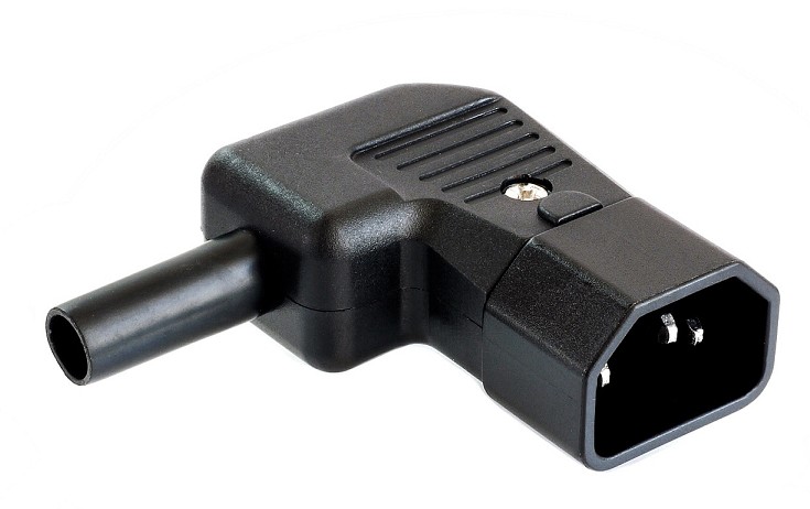 CN-237  POWER CONNECTOR MALE  BENT