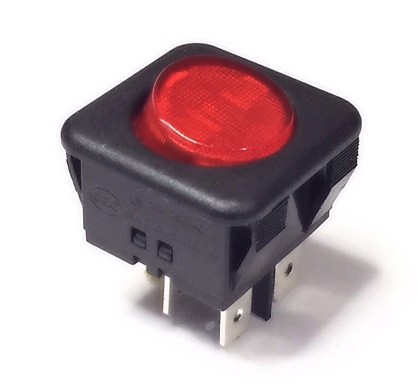 IB501LR INTERRUPTOR BASCULANTE LUMINOSO ROJO