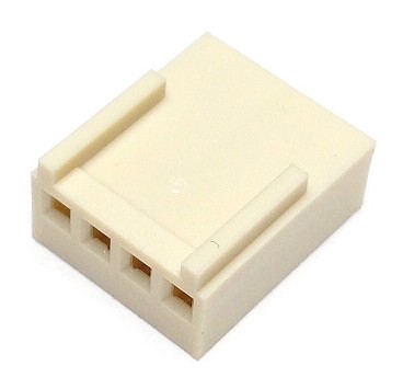 CO-3404 FEMALE CONNECTOR 4 PIN 2.54 mm