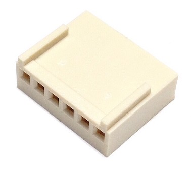 CO-3406 FEMALE CONNECTOR 6 PIN 2.54 mm