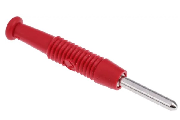 BANANA MACHO 2mm 6A 60V ROJA