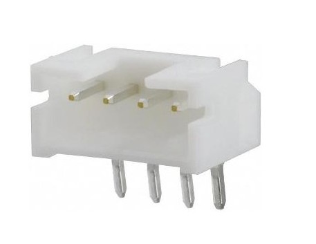 CONECTOR JST PHR-4 MACHO ACODADO 4 PIN 2mm