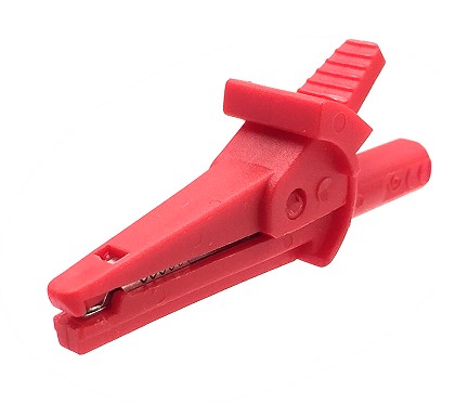 5002LMR Pinza Cocdrilo Roja 600V - Cetronic