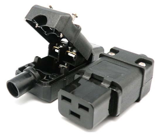 FEMALE AREA POWER CONNECTOR 16A P/PL.