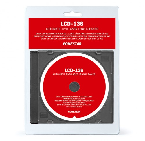 LCD-136 DVD LASER LENS CLEANER DISC