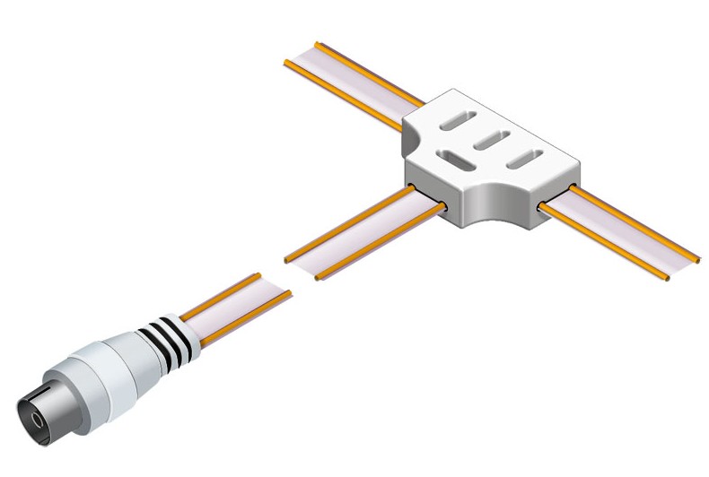 ANTENA FM DE INTERIOR CON CONECTOR ANTENA