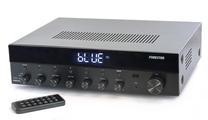 AMPLIFICADOR ESTEREO BLUETOOTH USB Y FM AS-6060