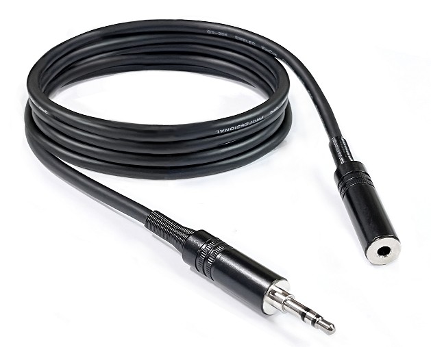 Cable de audio Jack 3,5 mm macho - hembra