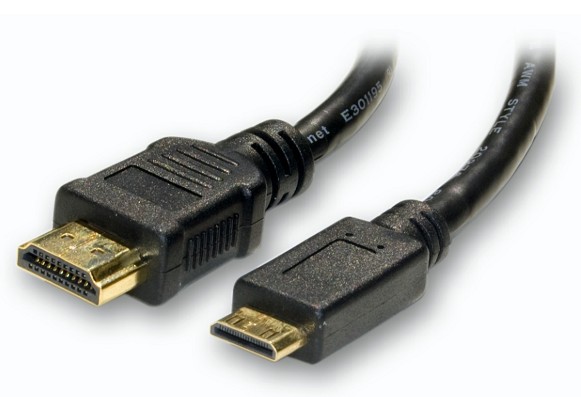 CABLE HDMI 1.4 MALE TO MINI HDMI MALE 1.5m