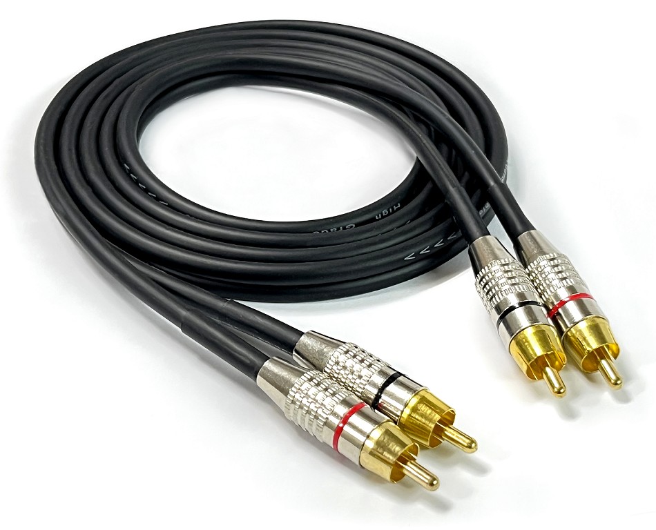 CABLE OFC 2 RCA MACHO A 2 RCA MACHO 1.5m