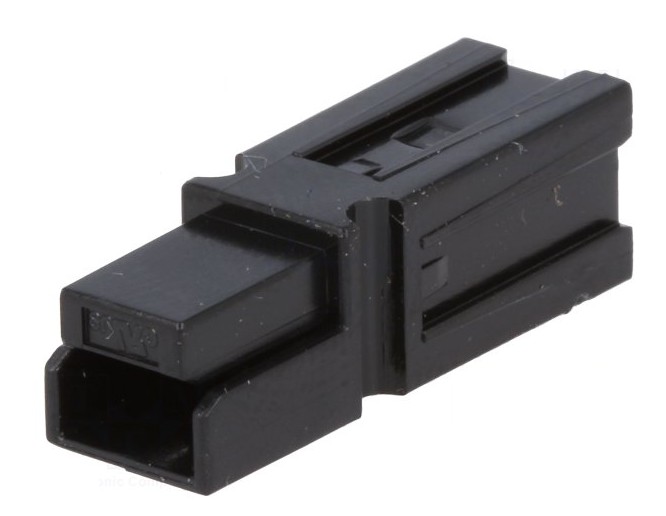 CONECTOR AMP POWER SERIES 1 PIN NEGRO 600V 40A