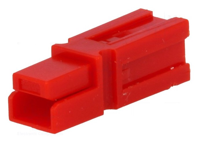 CONECTOR AMP POWER SERIES 1 PIN ROJO 600V 40A