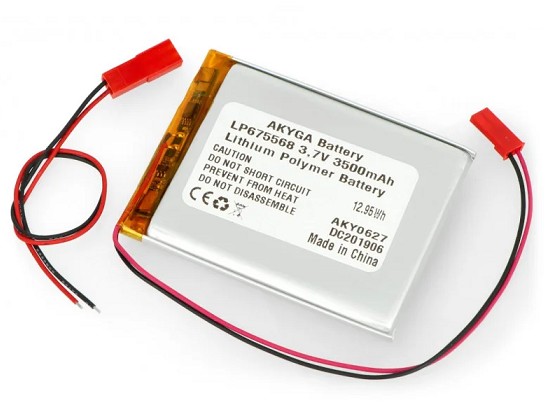 Bateria Lipo 3.7V 5000mA Protegida - Cetronic