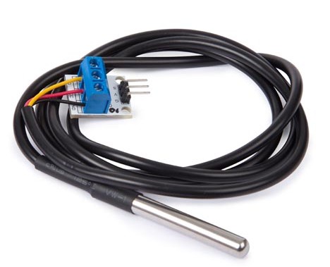 SENSOR DE TEMPERATURA DS18B20 SUMERGIBLE PARA ARDUINO