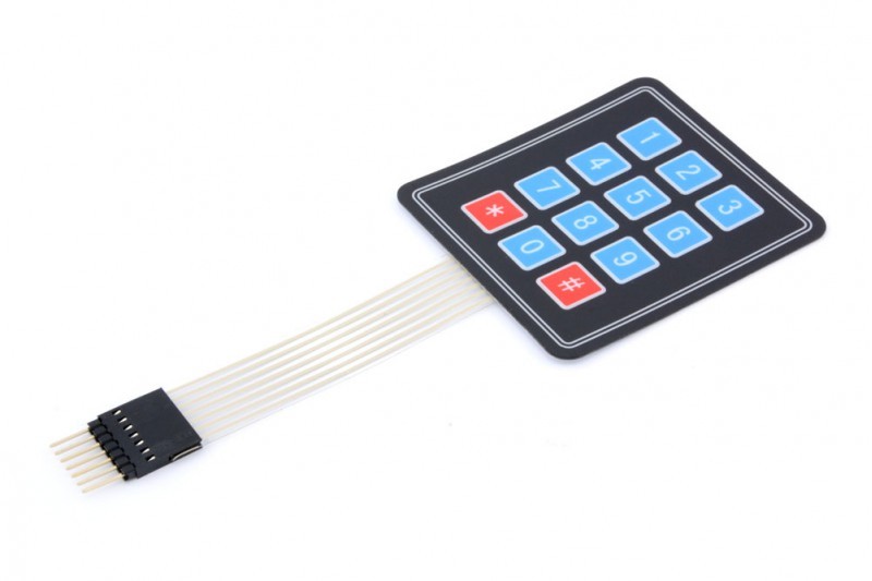 TECLADO MATRICIAL DE MEMBRANA ARDUINO