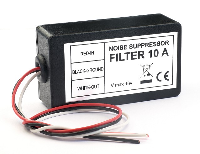 FILTRO SUPRESOR DE RUIDO 12V 10A