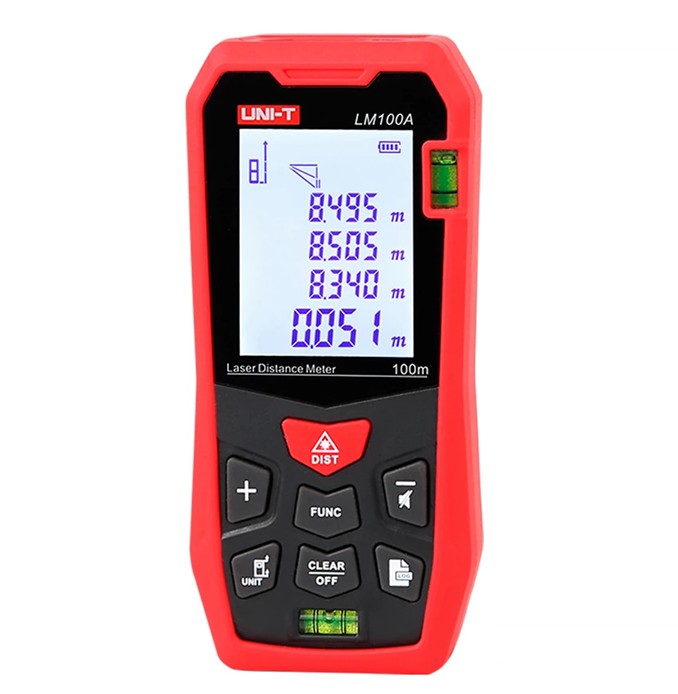 MEDIDOR LASER DE DISTANCIA UNI-T LM100A 100m