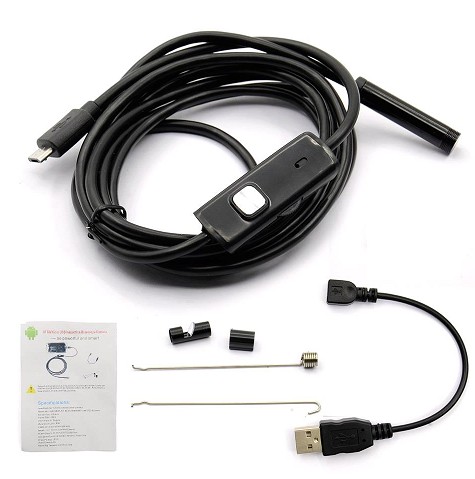 Camara Endoscopica USB Movil y PC 5m IP67 - Cetronic