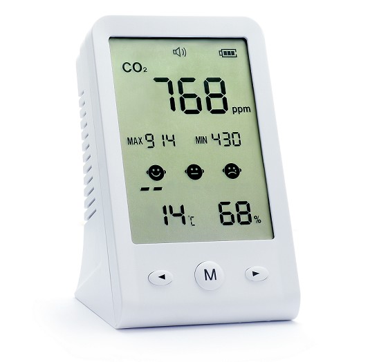 Medidor de CO2 y Calidad Ambiental - Cetronic