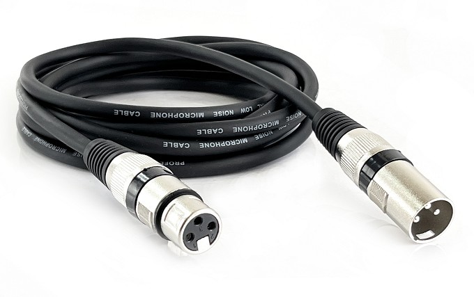 7251 CABLE CORDIAL XLR MALE TO XLR FEMALE 1.5m