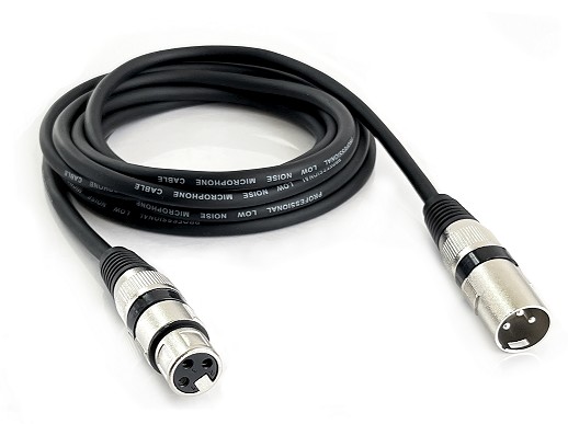 CABLE XLR MACHO A XLR HEMBRA 5m