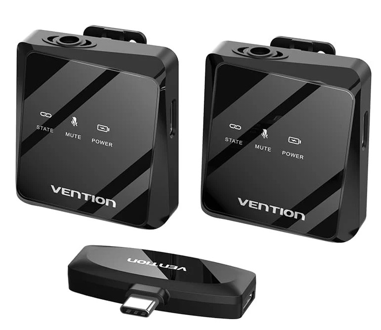 KIT 2 MICROS INALAMBRICOS USB-C