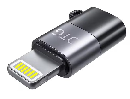 ADAPTADOR USB-C HEMBRA A LIGHTNING MACHO OTG